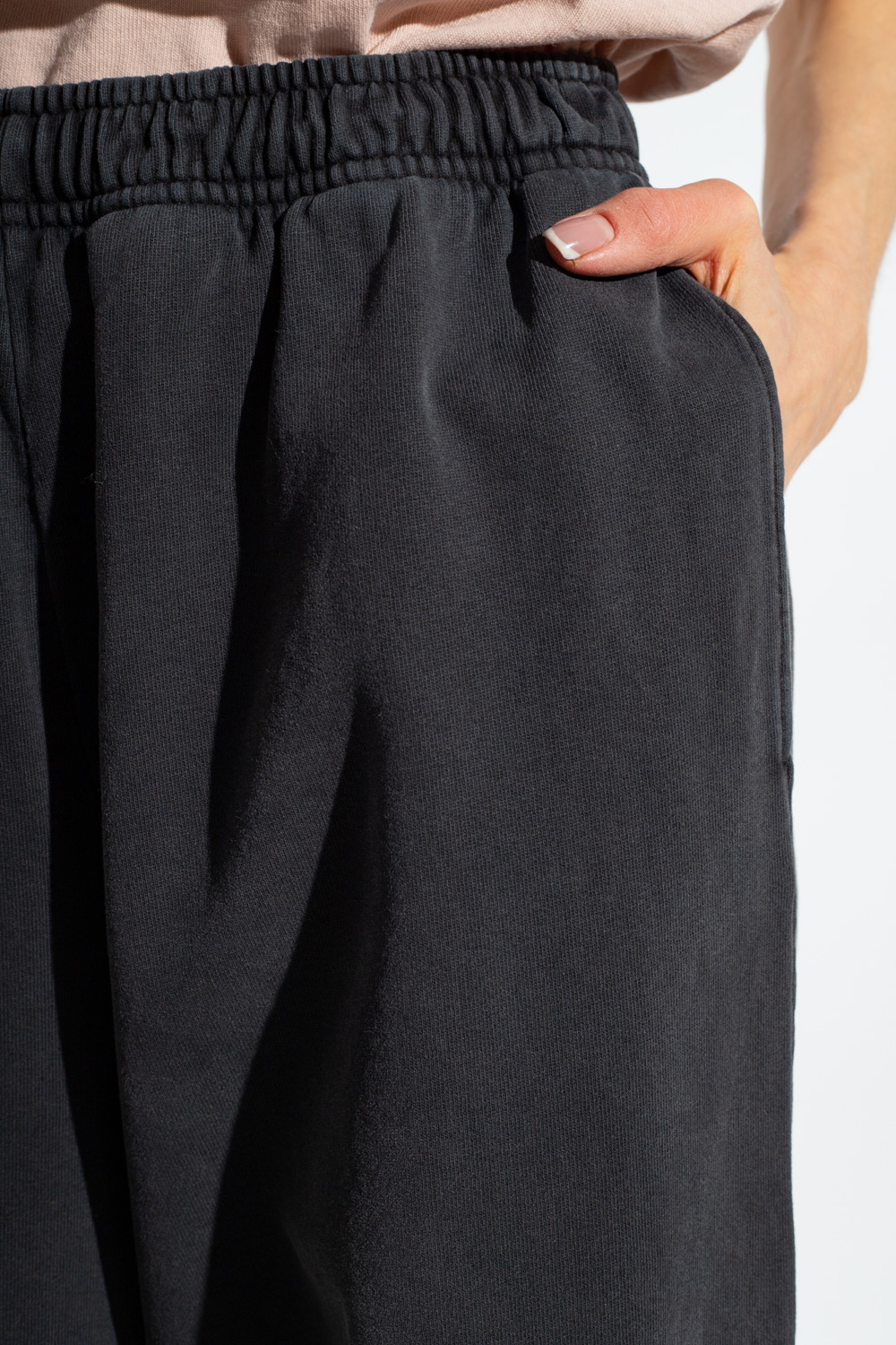 SchaferandweinerShops France - Grey Printed sweatpants Acne